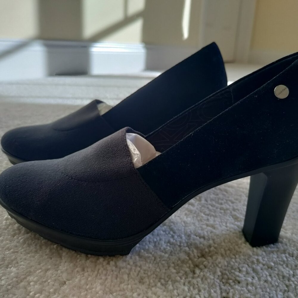Calvin Klein 6.5 black heels